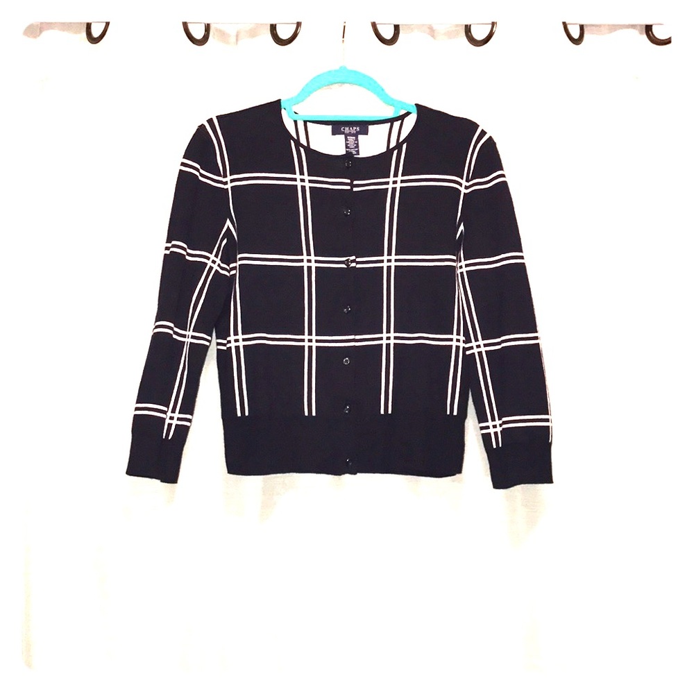 NWOT CHAPS Cardigan